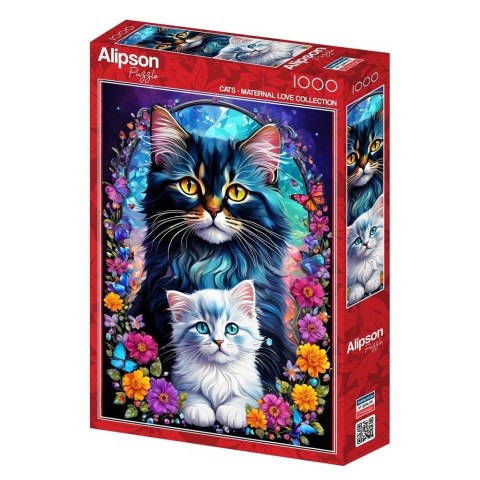 Puzzle 1000 Matczyna miłość - Koty Puzzle 1000 Matczyna miłość - Koty