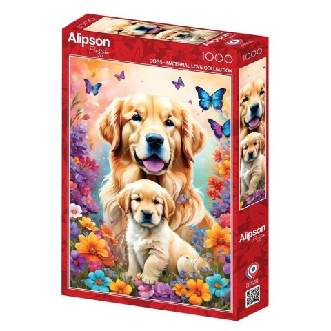 Puzzle 1000 Matczyna miłość - Psy Puzzle 1000 Matczyna miłość - Psy