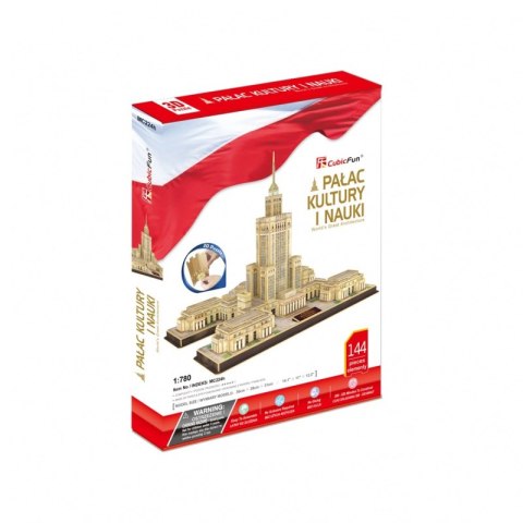 Puzzle 144 3D Pałac Kultury i Nauki Puzzle 144 3D Pałac Kultury i Nauki