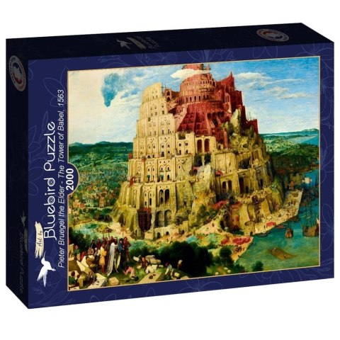 Puzzle 2000 Wieża Babel, Piotr Brueghel, 1563 Puzzle 2000 Wieża Babel, Piotr Brueghel, 1563