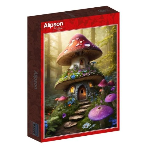 Puzzle 500 Chatka pośród grzybów Puzzle 500 Chatka pośród grzybów