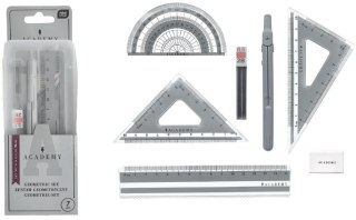 Zestaw geometryczny w pudelku Smart Academy 7el