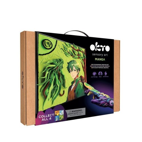 Malowanie 3D Manga 30x40cm Ziemia Malowanie 3D Manga 30x40cm Ziemia
