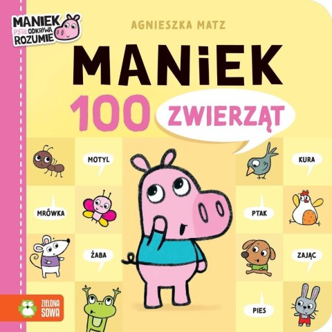 Maniek. 100 zwierząt Maniek. 100 zwierząt