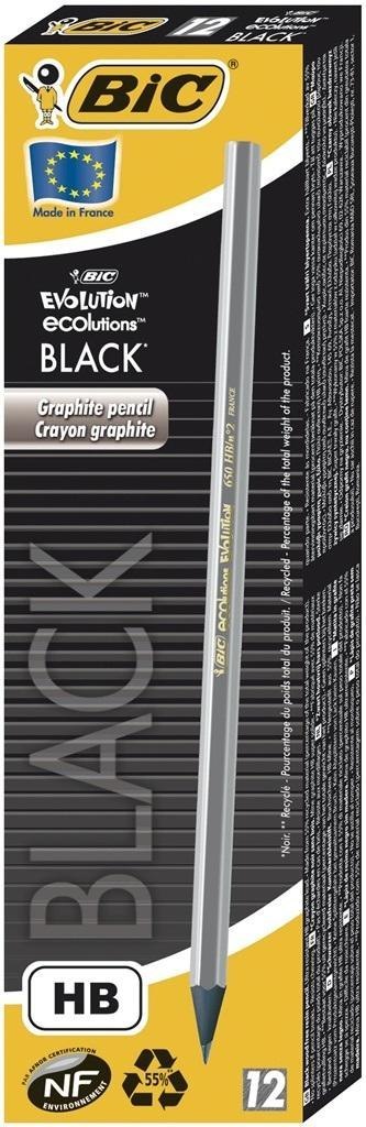 Ołówek Evolution Black (12szt) BIC Ołówek Evolution Black (12szt) BIC