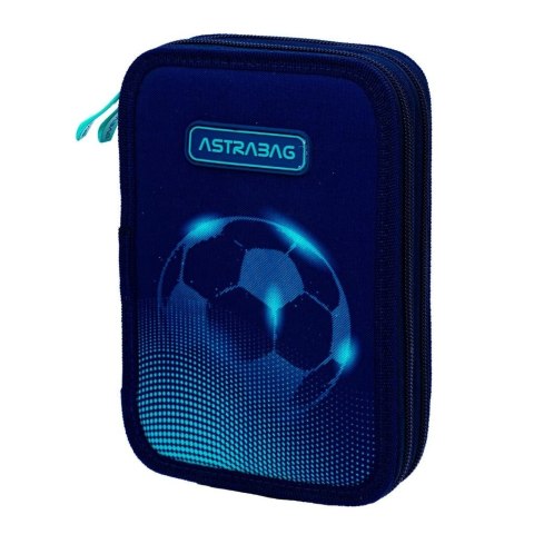 Piórnik podwójny bez wyp Astrabag Football Light Piórnik podwójny bez wyp Astrabag Football Light