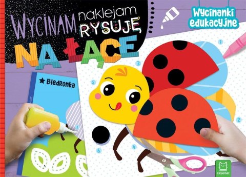Wycinam, naklejam, rysuję. Na łące. Wycinanki edu Wycinam, naklejam, rysuję. Na łące. Wycinanki edu
