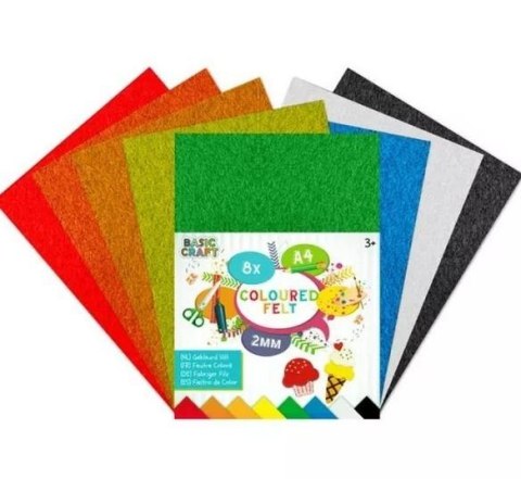 Filc A4 8 arkuszy Filc A4 8 arkuszy