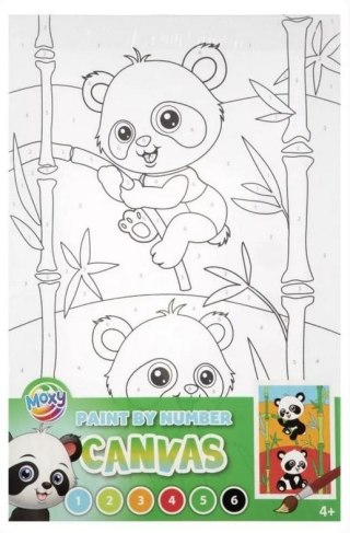 Malowania po numerach Panda