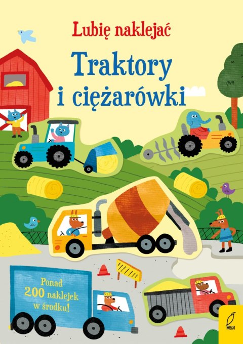 Traktory i ciężarówki. Lubię naklejać Traktory i ciężarówki. Lubię naklejać