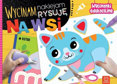 Wycinam, naklejam, rysuję. Na wsi. Wycinanki edu Wycinam, naklejam, rysuję. Na wsi. Wycinanki edu