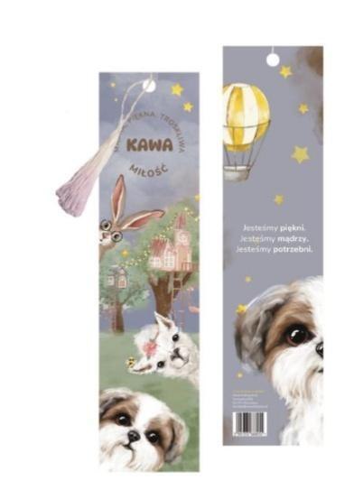 Zakładka do książki niebieska Zakładka do książki niebieska
