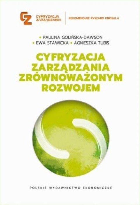 Cyfryzacja zarządzania zrównoważonym rozwojem Cyfryzacja zarządzania zrównoważonym rozwojem