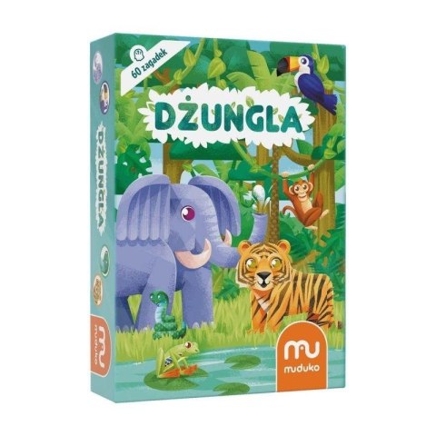 Dżungla 60 zagadek MUDUKO Dżungla 60 zagadek MUDUKO