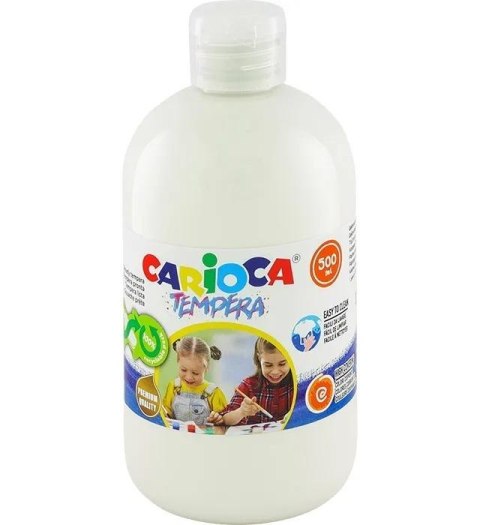 Farba tempera N biała 500ml Farba tempera N biała 500ml