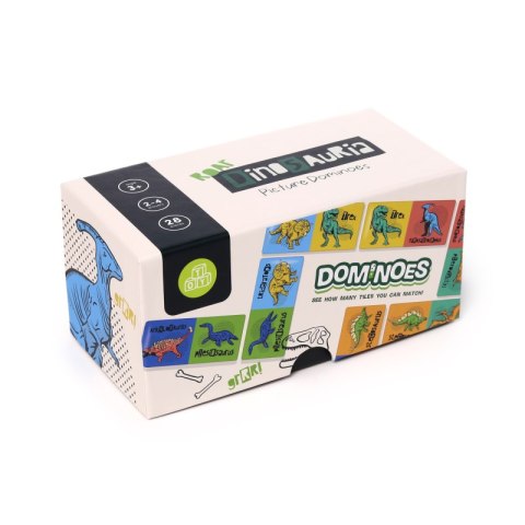 Gra domino Dinozaury