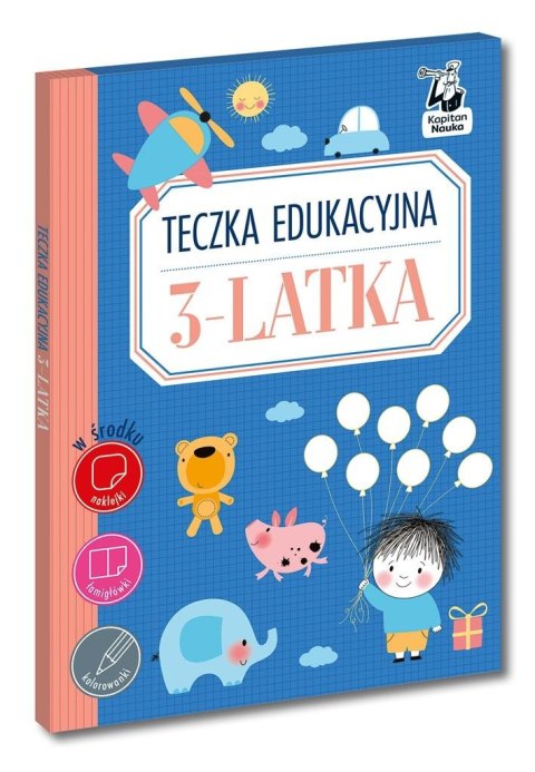 Kapitan Nauka. Teczka edukacyjna 3-latka Kapitan Nauka. Teczka edukacyjna 3-latka