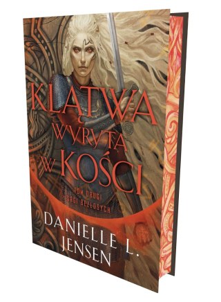 Klątwa wyryta w kości. Saga bezlosych. Tom 2 (ilustrowane brzegi)