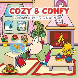Kolorowanka Cozy & Comfy. Małe rzeczy wielki dzień