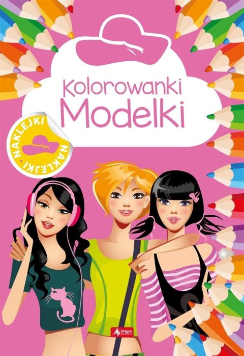 Kolorowanki. Modelki Kolorowanki. Modelki