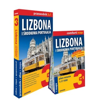 Lizbona i Środkowa Portugalia zestaw przewodnikowy 3w1 2023