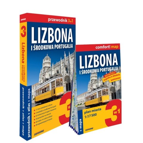 Lizbona i Środkowa Portugalia zestaw przewodnikowy 3w1 2023 Lizbona i Środkowa Portugalia zestaw przewodnikowy 3w1 2023