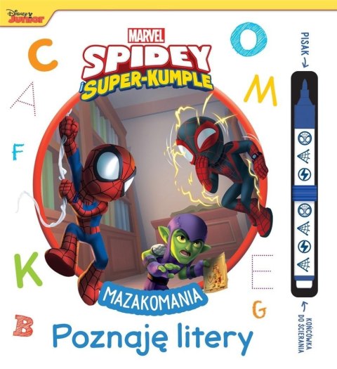 Mazakomania. Poznaję litery. Marvel Spidey i... Mazakomania. Poznaję litery. Marvel Spidey i...