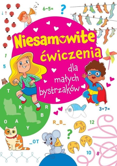 Niesamowite ćwiczenia dla małych bystrzaków Różowa Niesamowite ćwiczenia dla małych bystrzaków Różowa