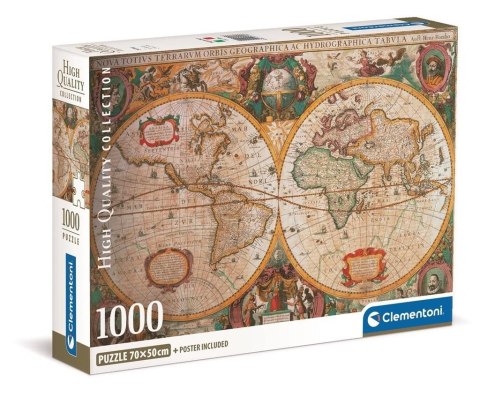 Puzzle 1000 Compact Mappa Antica Puzzle 1000 Compact Mappa Antica