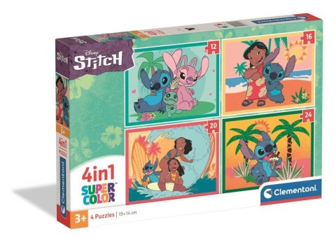 Puzzle 4w1 Super Kolor Stitch Puzzle 4w1 Super Kolor Stitch