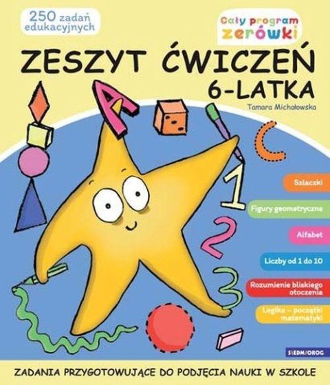 Zeszyt ćwiczeń 6-latka Zeszyt ćwiczeń 6-latka