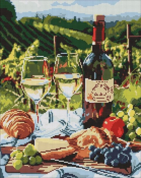Doamentowa mozaika - Południowa uczta 40x50cm Doamentowa mozaika - Południowa uczta 40x50cm
