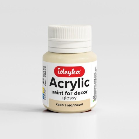 Farba akrylowa Kawa z mlekiem 20ml Farba akrylowa Kawa z mlekiem 20ml
