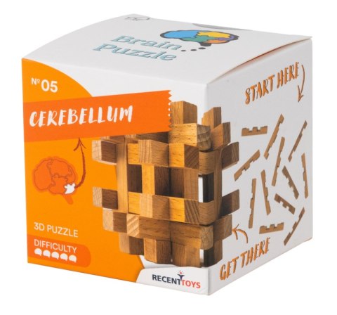 Łamigłówka Brain Puzzle 5 Cerebellum Recent Toys poziom 5/5 Łamigłówka Brain Puzzle 5 Cerebellum Recent Toys poziom 5/5