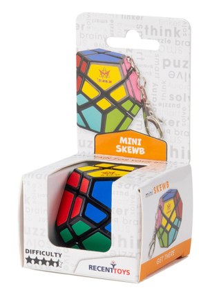 Łamigłówka MINI brelok Skewb Recent Toys poziom 4,5/5