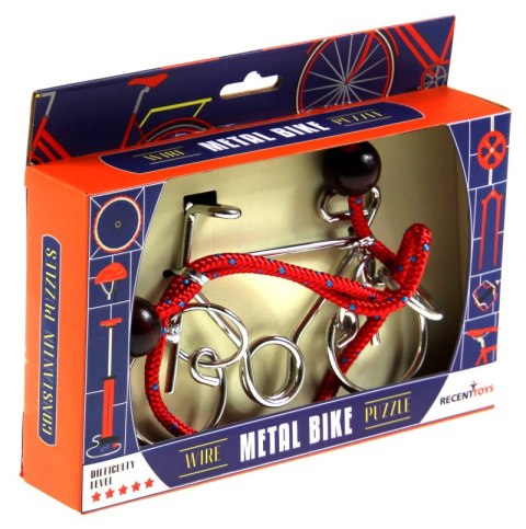 Łamigłówka Metal Bike Recent Toys poziom 5/5 Łamigłówka Metal Bike Recent Toys poziom 5/5
