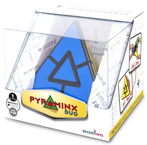 Łamigłówka Pyraminx Duo Recent Toys poziom 2/5 Łamigłówka Pyraminx Duo Recent Toys poziom 2/5