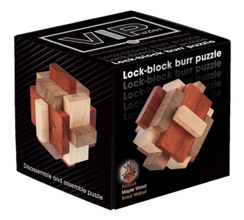 Łamigłówka VIP Lock-Block Burr Łamigłówka VIP Lock-Block Burr