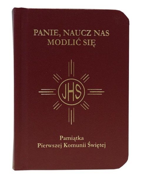 Modlitewnik Pierwsza Komunia Święta bordowy Modlitewnik Pierwsza Komunia Święta bordowy
