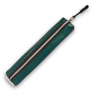 Piórnik mini Malachit zielony