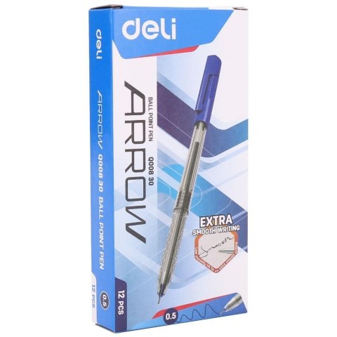 Pióro kulkowe Arrow 0,5mm niebieskie (12szt) Pióro kulkowe Arrow 0,5mm niebieskie (12szt)