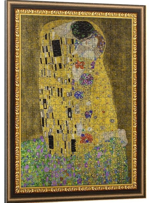 Puzzlorama 500 Pocałunek, Gustav Klimt TREFL Puzzlorama 500 Pocałunek, Gustav Klimt TREFL