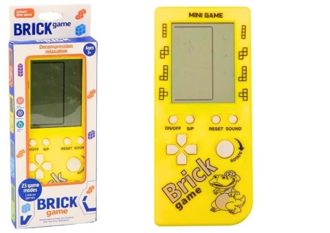 Tetris Brick Game 23 poziomy żółty