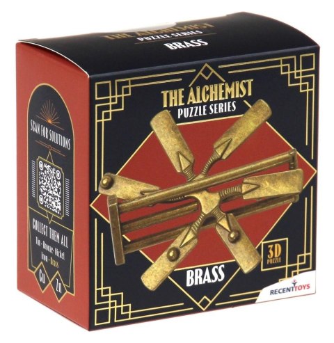The Alchemist Puzzles: Brass łamigłówka Recent Toy The Alchemist Puzzles: Brass łamigłówka Recent Toy