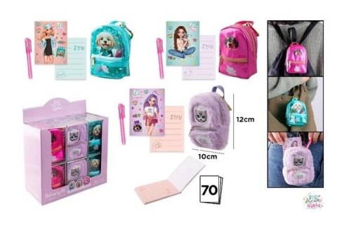 Zestaw do pisania w miniplecaku Big Dream Girl MIX Zestaw do pisania w miniplecaku Big Dream Girl MIX