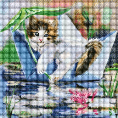 Doamentowa mozaika - Relaks w lecie 40x40cm Doamentowa mozaika - Relaks w lecie 40x40cm