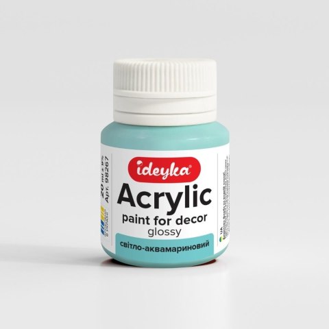 Farba akrylowa Jasny akwamaryn 20ml Farba akrylowa Jasny akwamaryn 20ml
