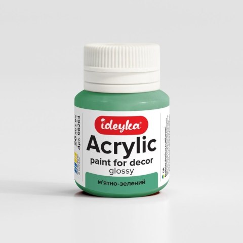Farba akrylowa Miętowa zieleń 20ml Farba akrylowa Miętowa zieleń 20ml