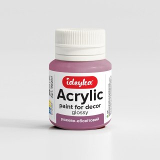 Farba akrylowa Różowy i ebonitowy 20ml