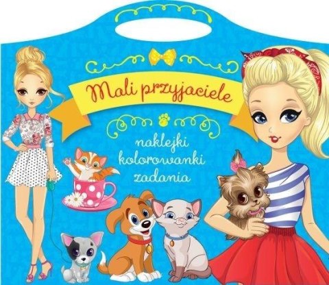 Mali przyjaciele. Naklejki, kolorowanki, zadania Mali przyjaciele. Naklejki, kolorowanki, zadania